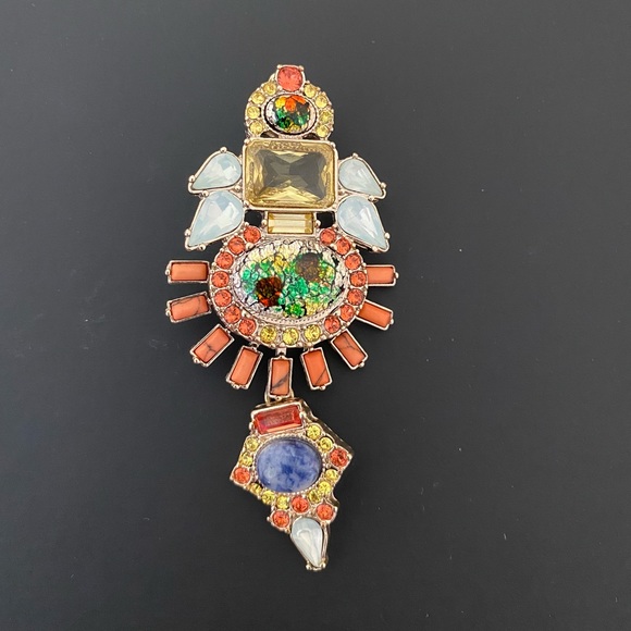 Uterque exotic stoned earrings - Picture 2 of 3